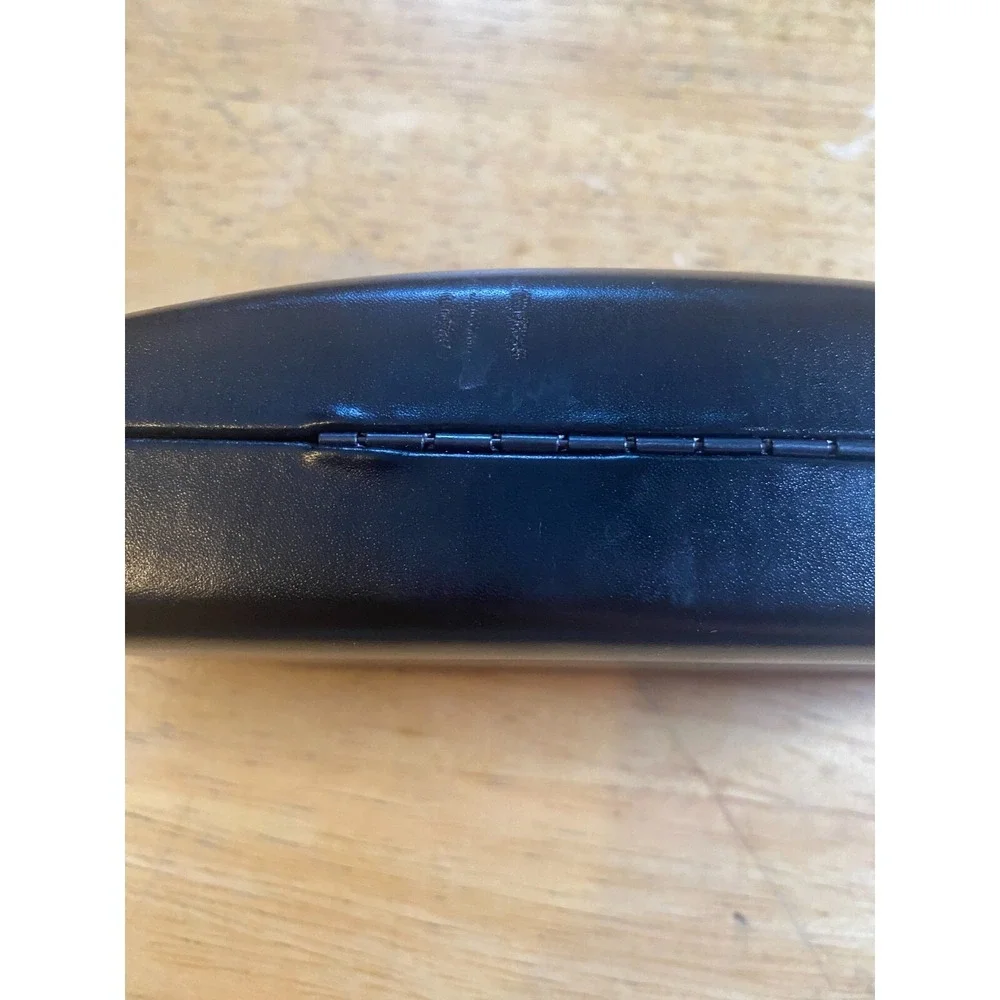 Coach New York Black Hard Shell Eyeglasses Sunglasses Clamshell Case Logo